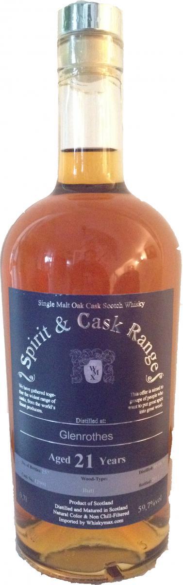 Glenrothes 1990 Wx Spirit & Cask Range