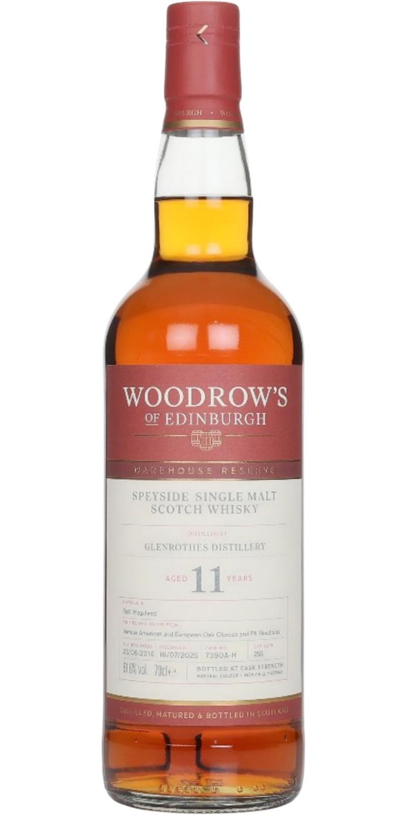 Glenrothes 2011 WroE Warehouse Reserve