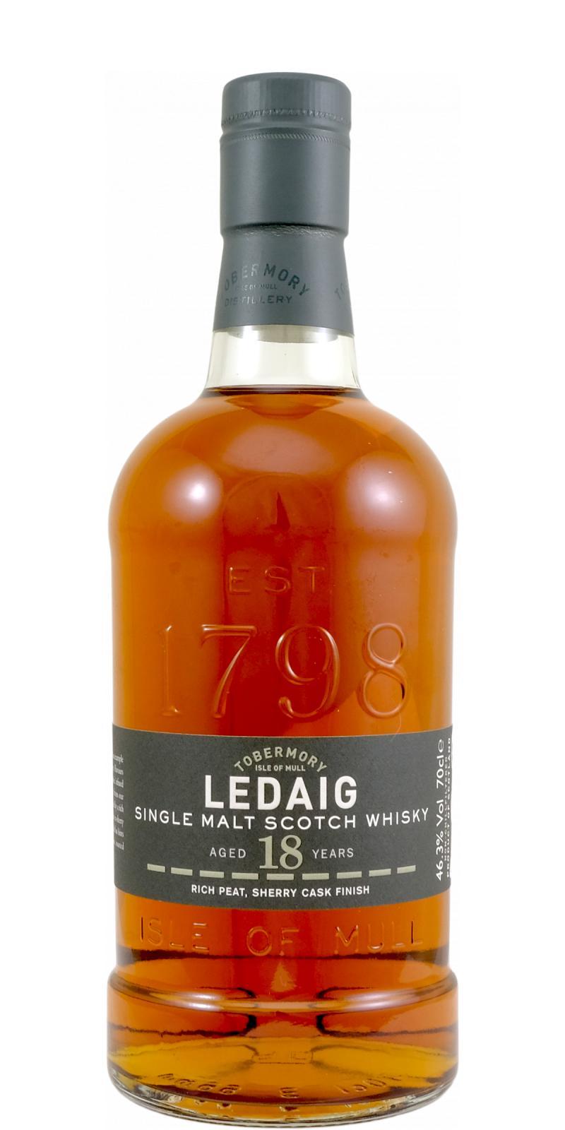 Ledaig 18-year-old  Limited Release