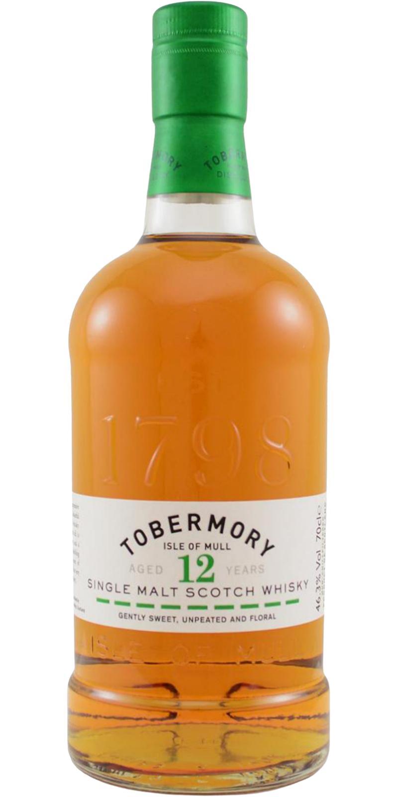 Tobermory 12-year-old  Gently Sweet, Unpeated and Floral