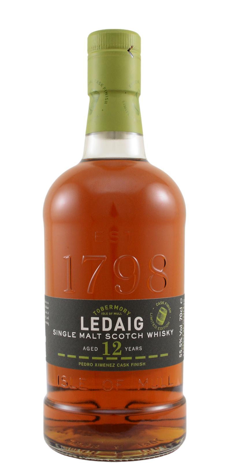 Ledaig 12-year-old  Cask Finish Limited Edition