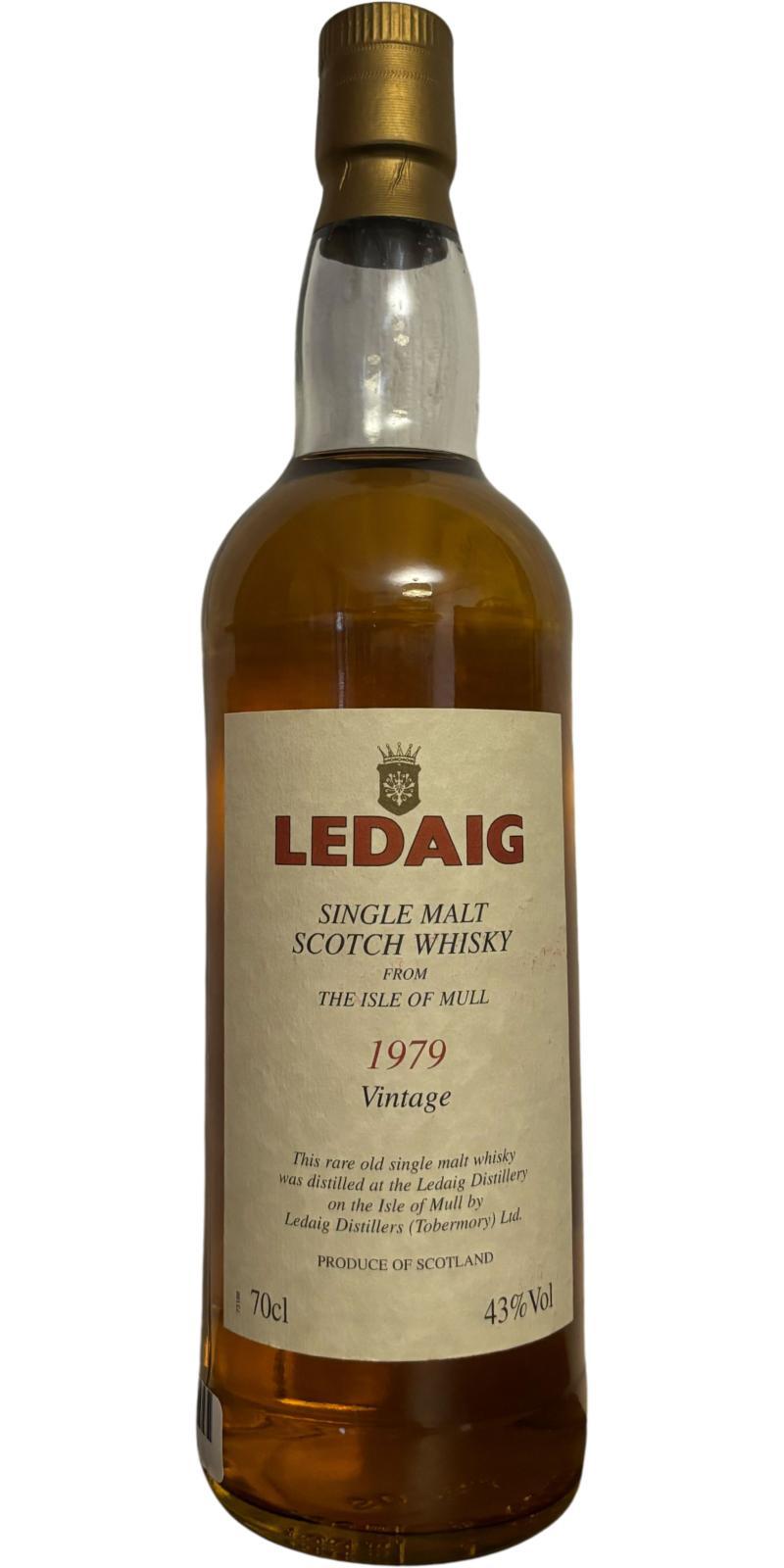 Ledaig 1979  Vintage