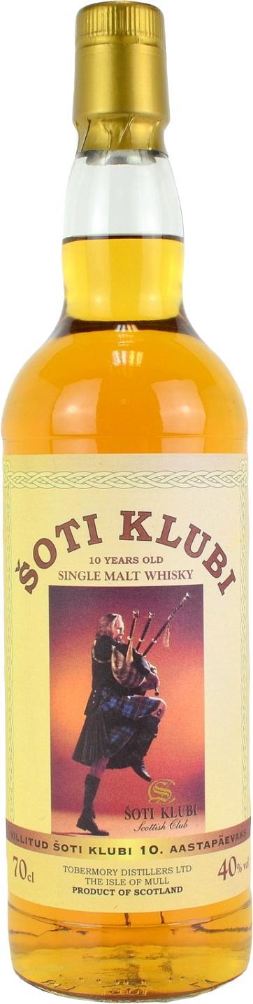 Tobermory 10-year-old  Šoti Klubi