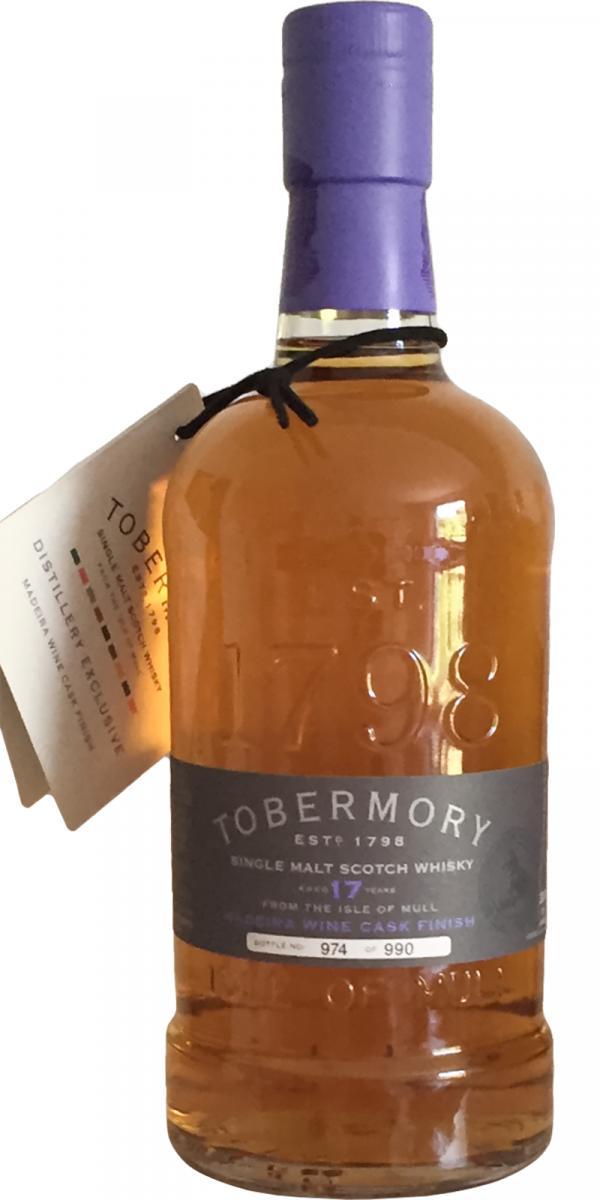 Tobermory 17-year-old  Distillery Exclusive