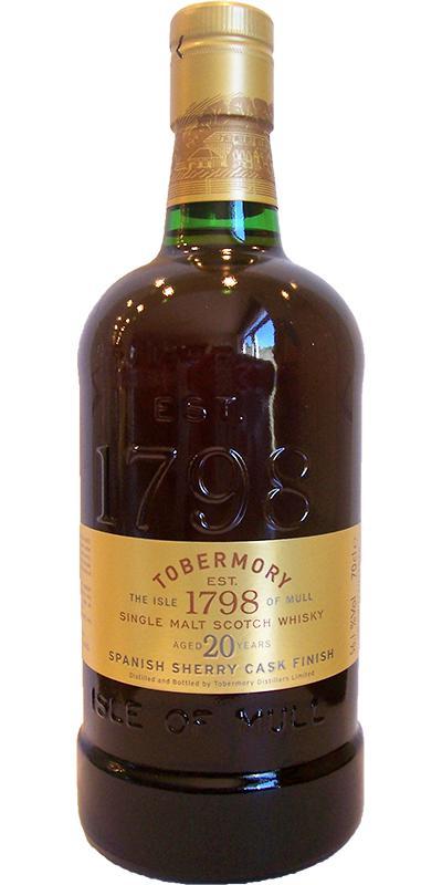 Tobermory 20-year-old  Distillery Exclusive