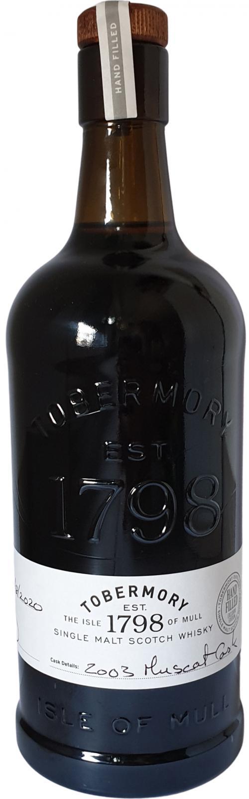 Tobermory 2003  Hand filled at the distillery