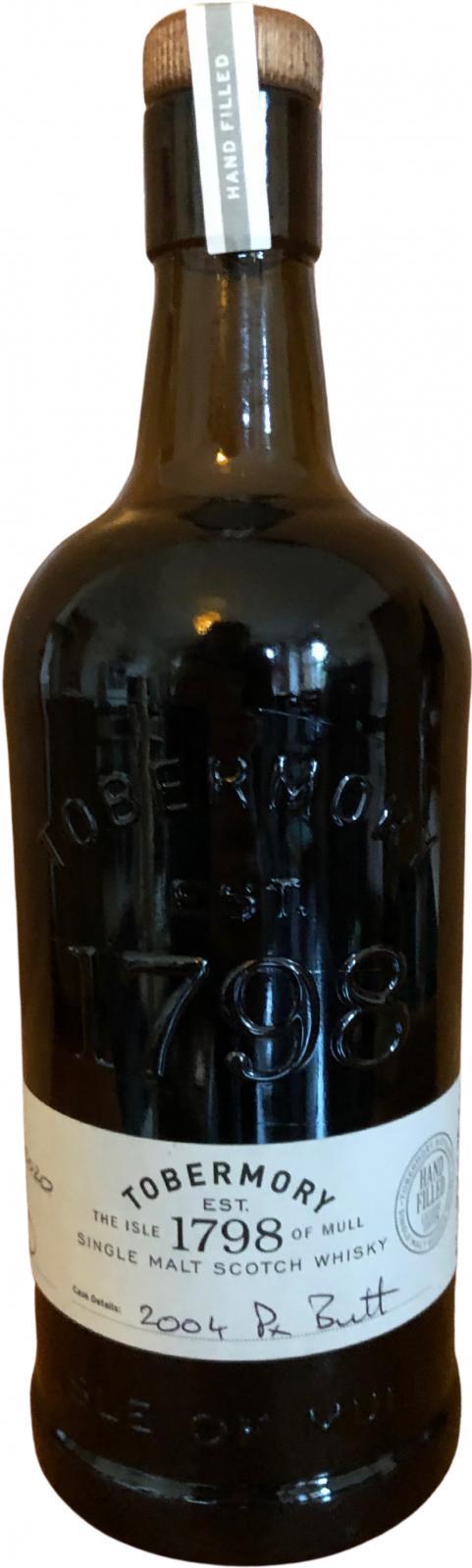 Tobermory 2004  Hand filled at the distillery