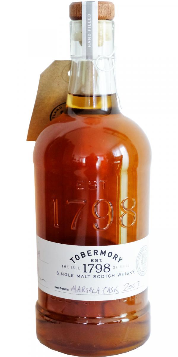 Tobermory 2007  Hand filled at the distillery