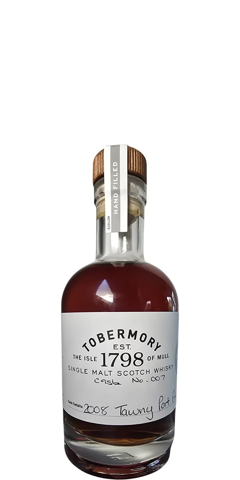 Tobermory 2008  Distillery Exclusive Handfilled