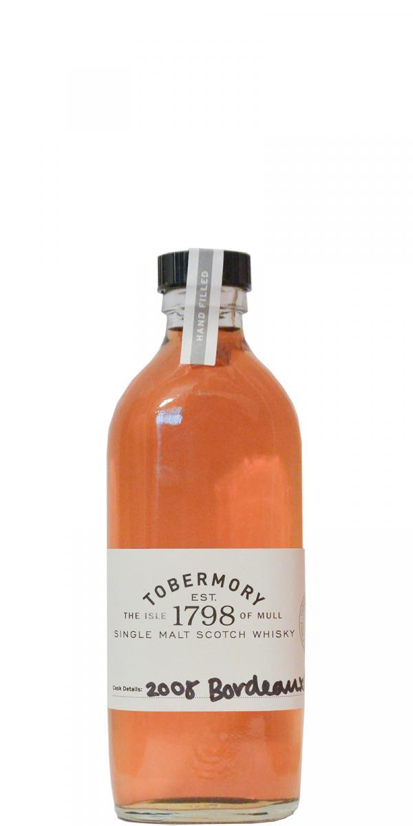 Tobermory 2008  Hand filled at the distillery