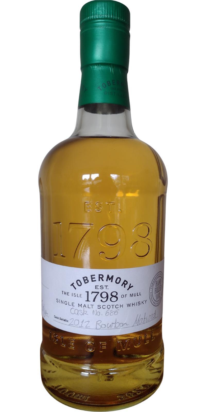 Tobermory 2012  Hand Filled Distillery Exclusive