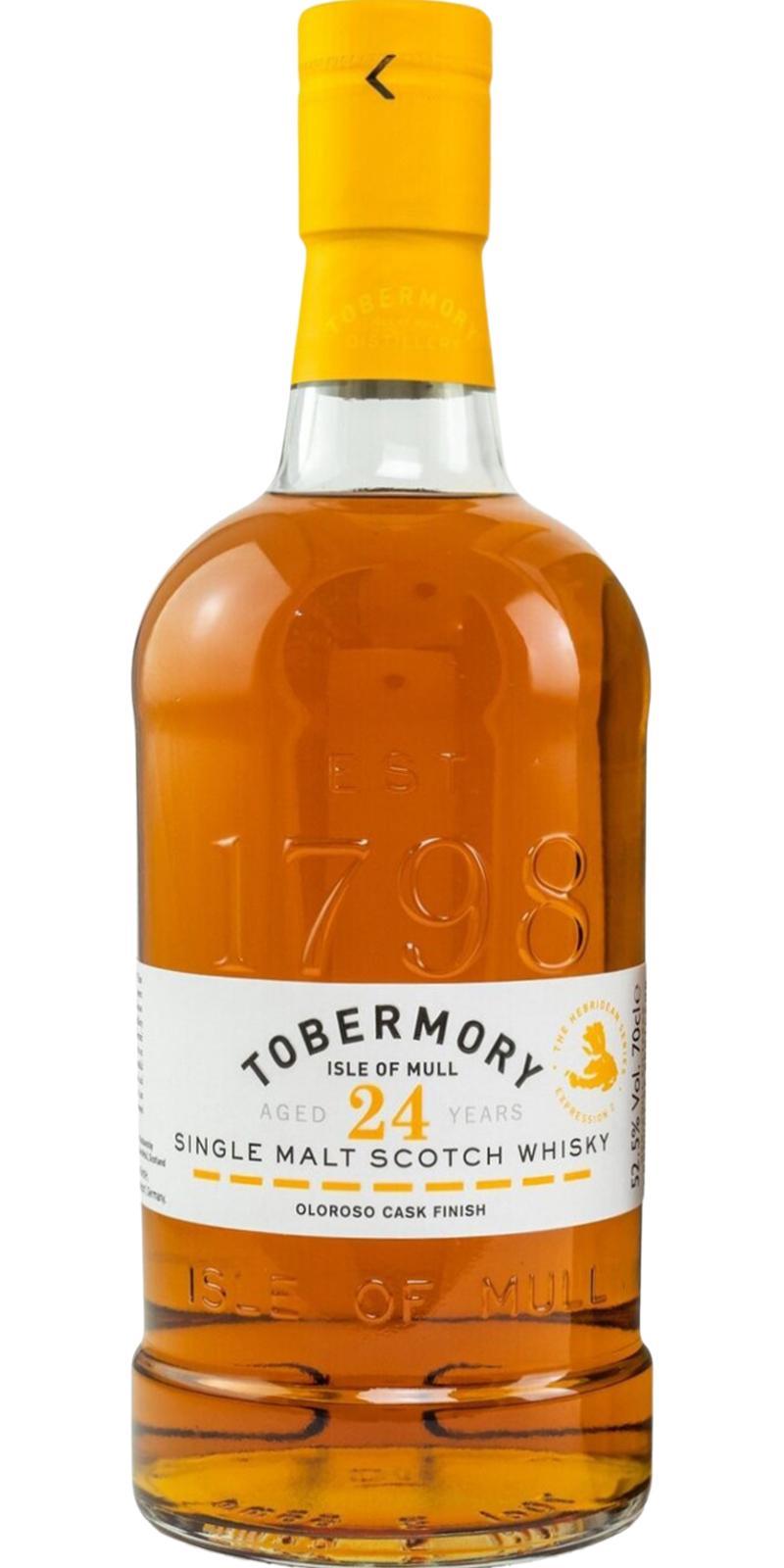 Tobermory 24-year-old  Oloroso Cask Finish