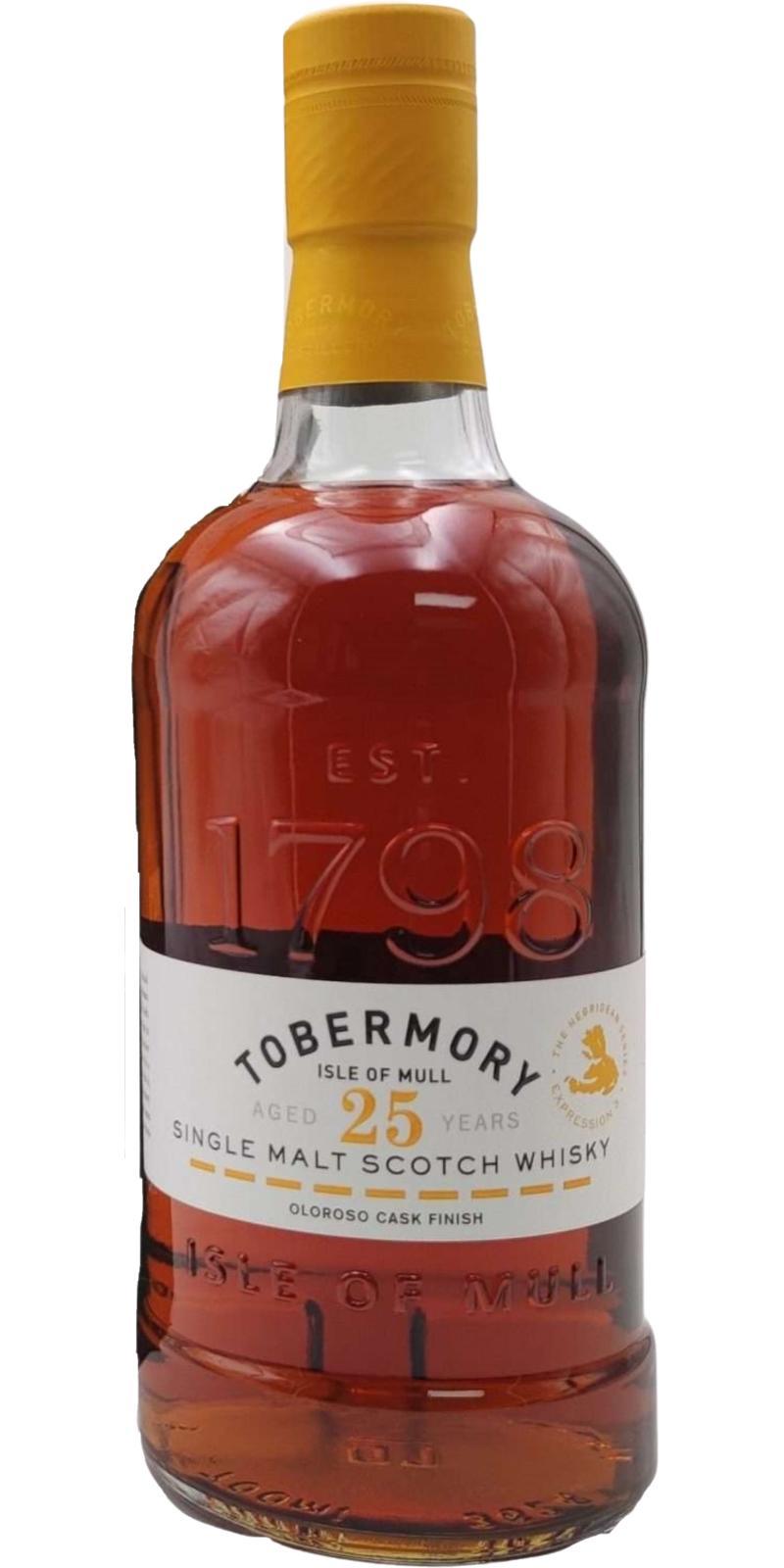 Tobermory 25-year-old  The Hebridean Series