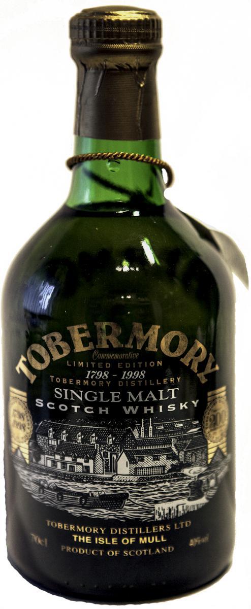 Tobermory Commemorative  200th Anniversary 1798 - 1998