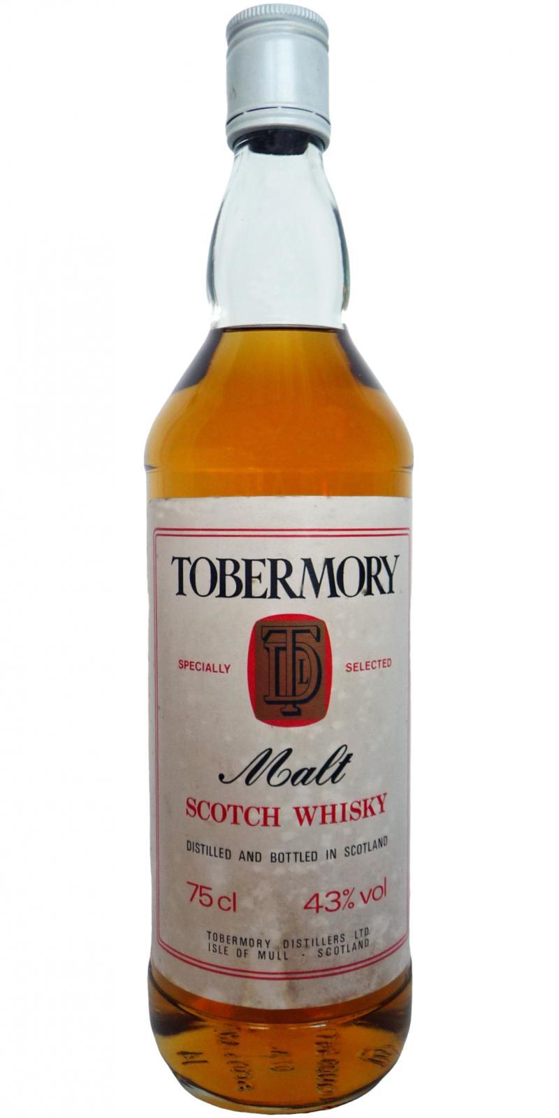 Tobermory Malt Scotch Whisky  Specially Selected