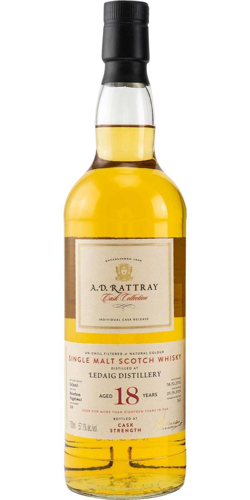 Ledaig 2001 DR  Individual Cask Release