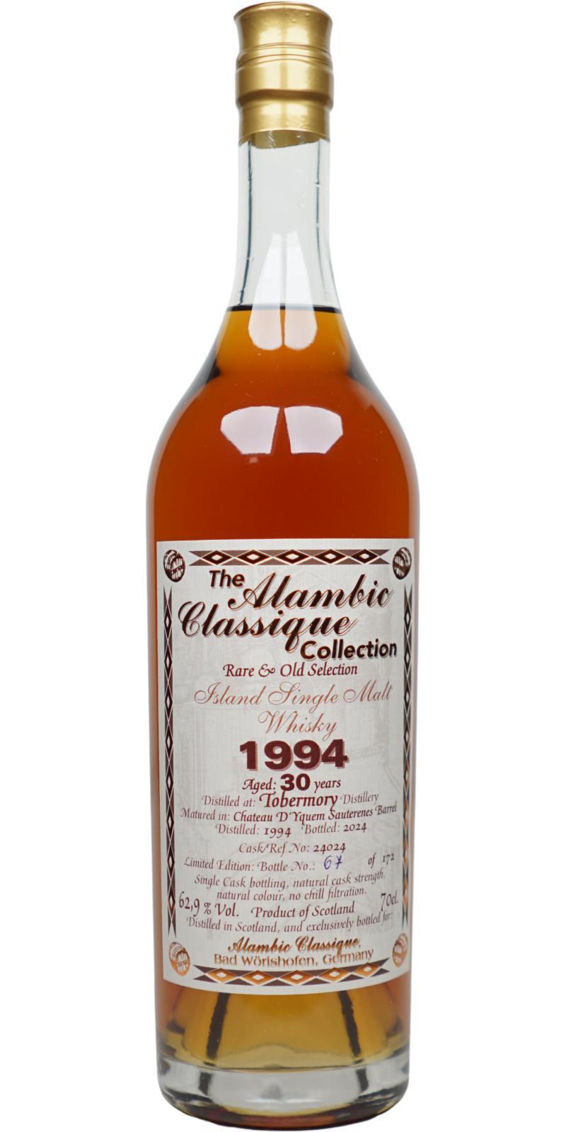 Tobermory 1994 AC  Rare & Old Selection