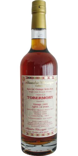 Tobermory 1995 AC  Special Vintage Selection