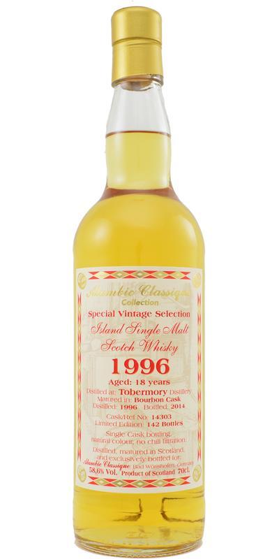 Tobermory 1996 AC  Special Vintage Selection