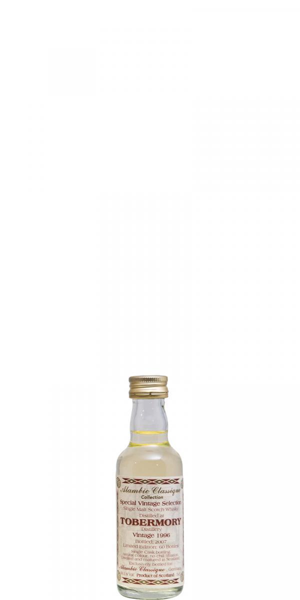 Tobermory 1996 AC  Special Vintage Selection