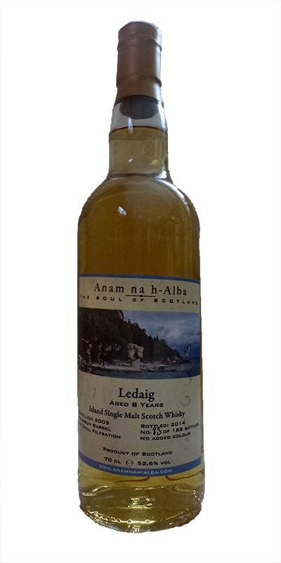 Ledaig 2005 ANHA  The Soul of Scotland