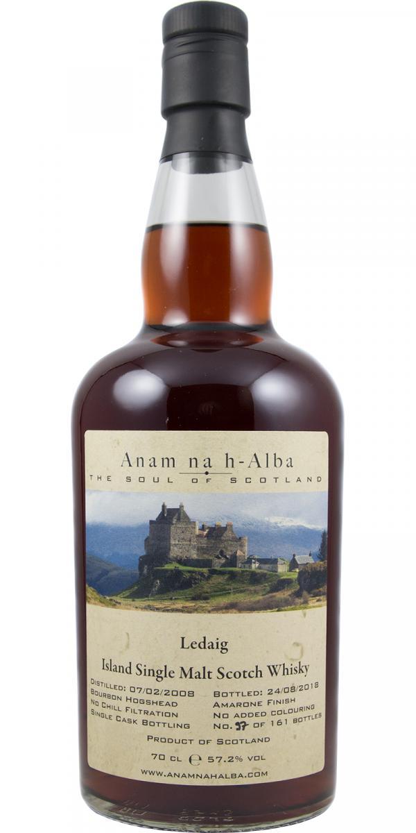 Ledaig 2008 ANHA  The Soul of Scotland