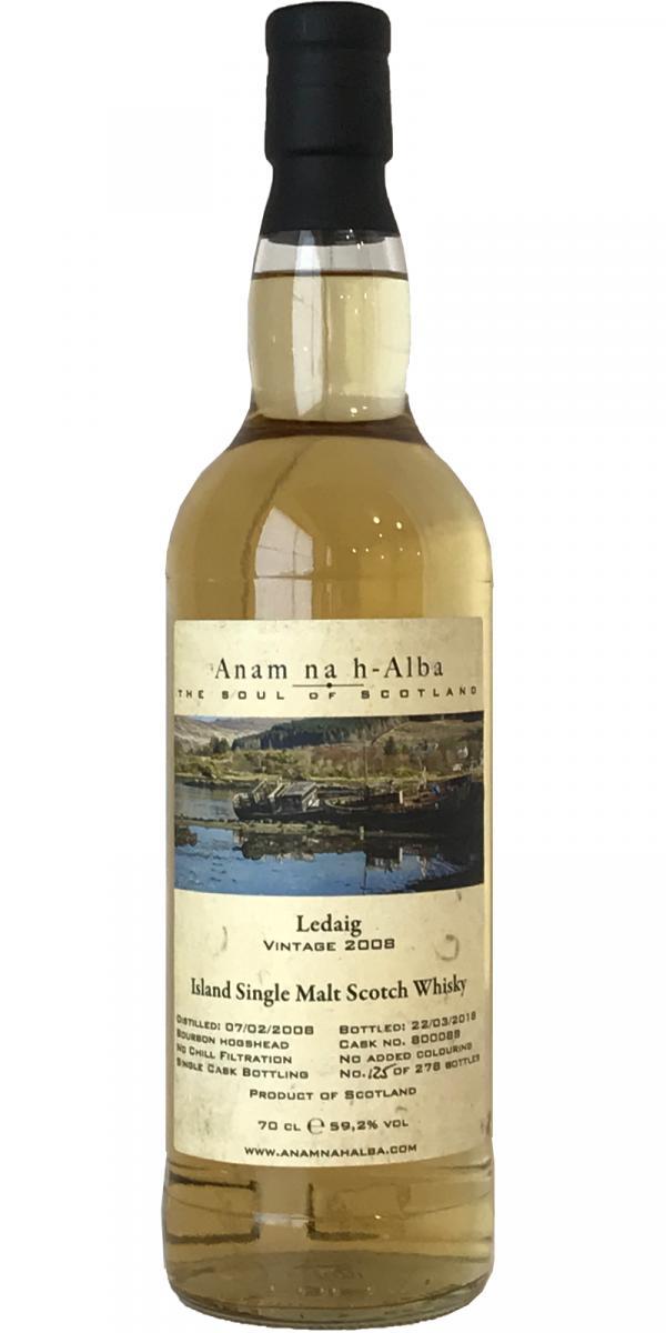 Ledaig 2008 ANHA  The Soul of Scotland