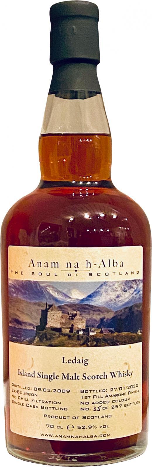 Ledaig 2009 ANHA  The Soul of Scotland