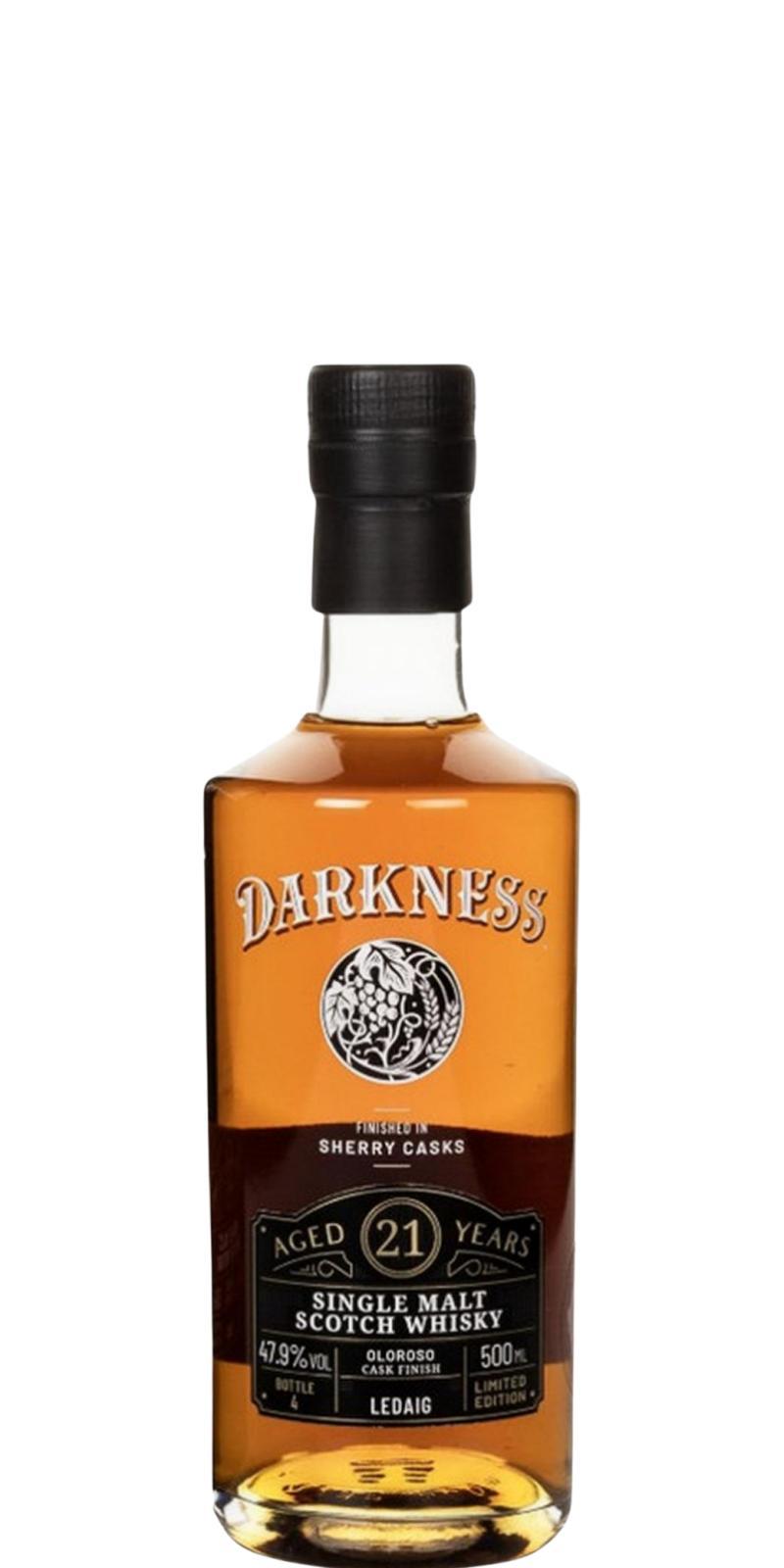 Ledaig 21-year-old AtB  Darkness