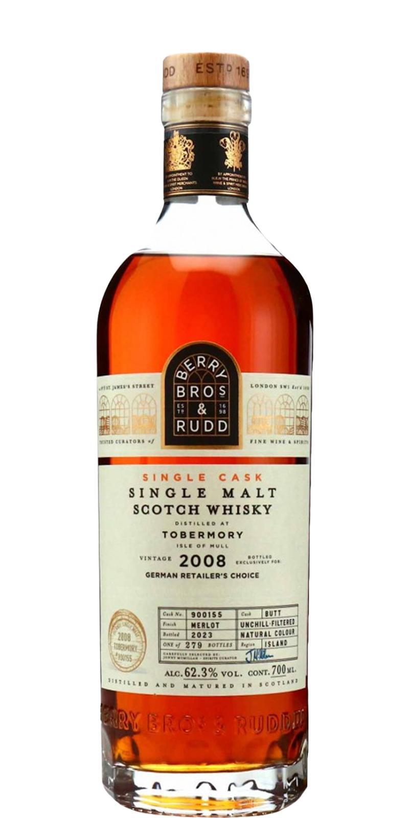 Tobermory 2008 BR  German Retailer's Choice