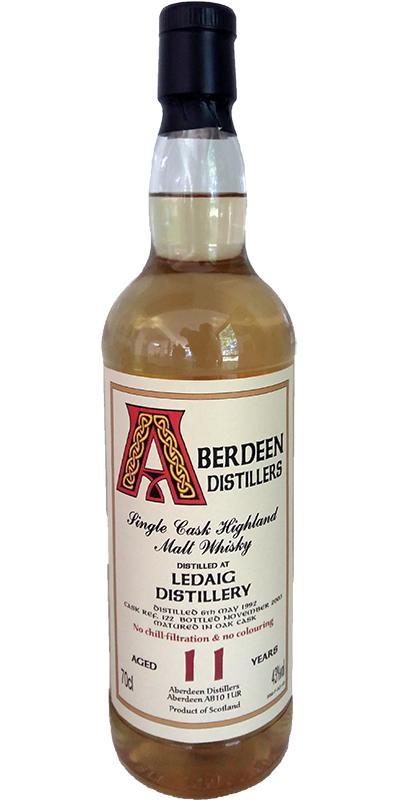 Ledaig 1992 BA  Aberdeen Distillers