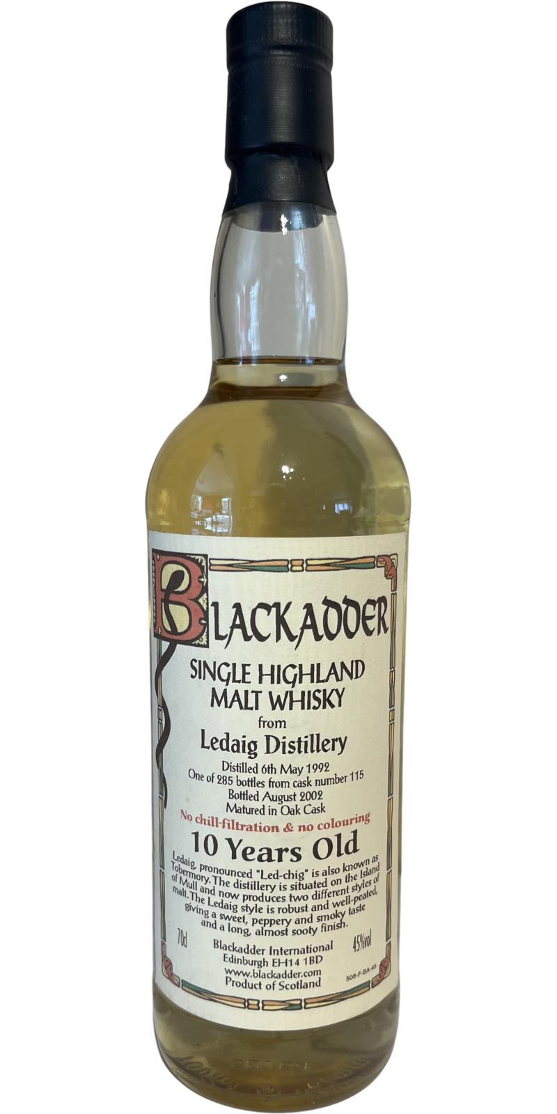 Ledaig 1992 BA