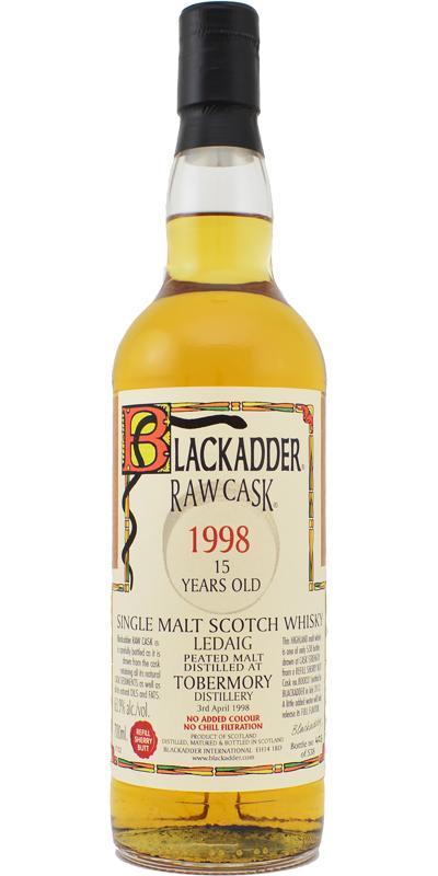 Ledaig 1998 BA  Raw Cask