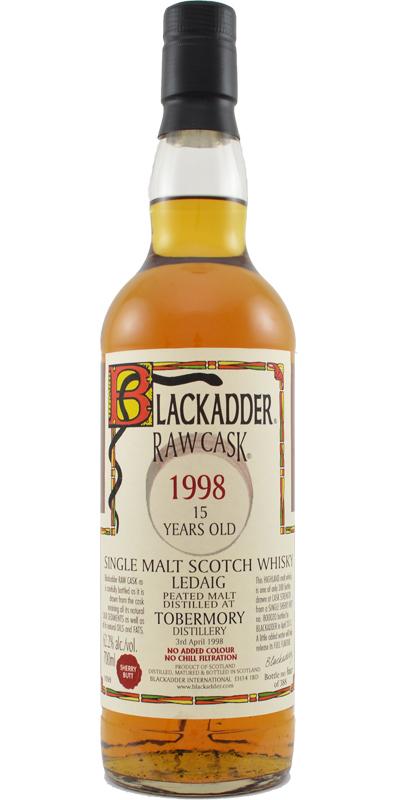 Ledaig 1998 BA  Raw Cask