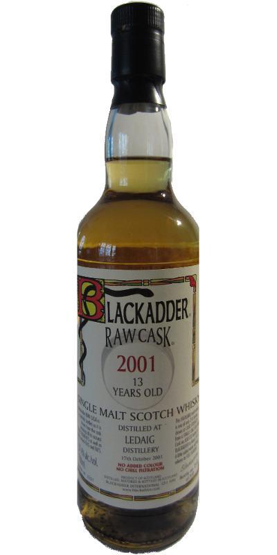 Ledaig 2001 BA  Raw Cask