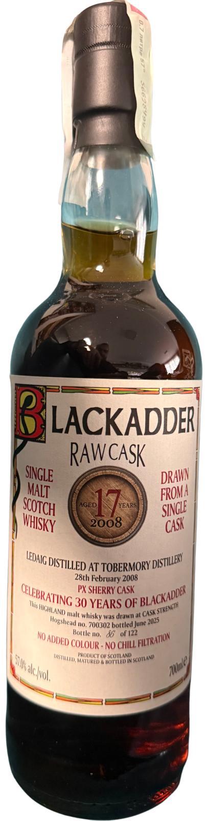 Ledaig 2008 BA  Raw Cask