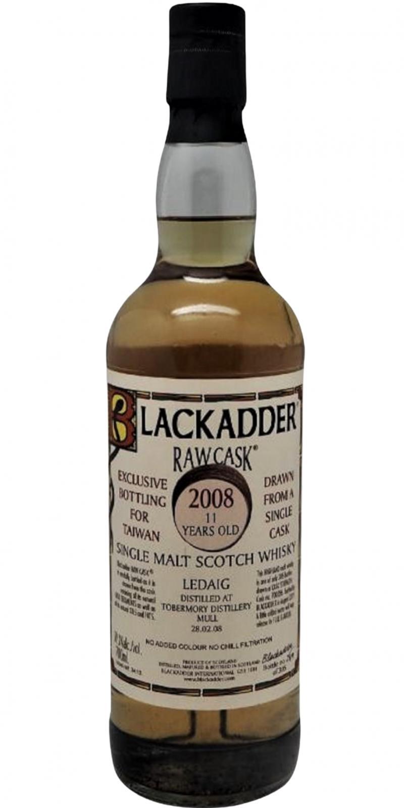 Ledaig 2008 BA  Raw Cask