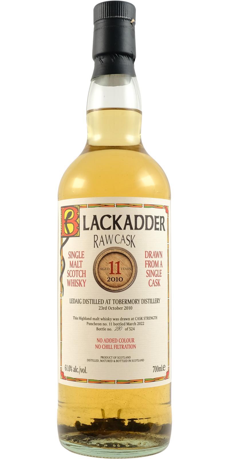 Ledaig 2010 BA  Raw Cask