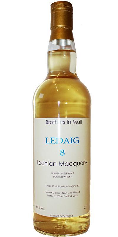 Ledaig 2005 BiM  Lachlan Macquarie