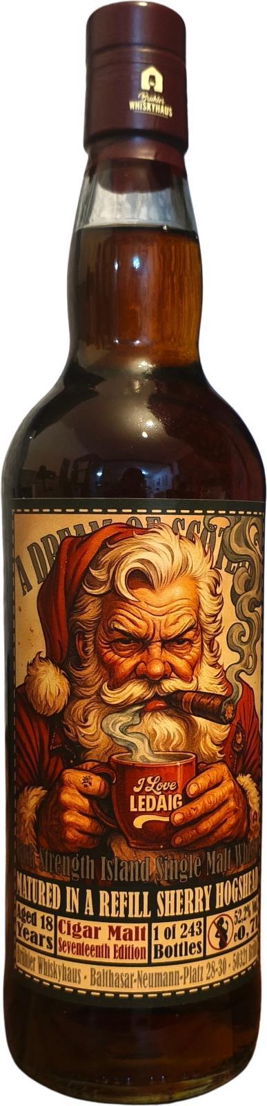 Cigar Malt 18-year-old BW  A Dream of Scotland - Cigar Malt  - XVII Edition