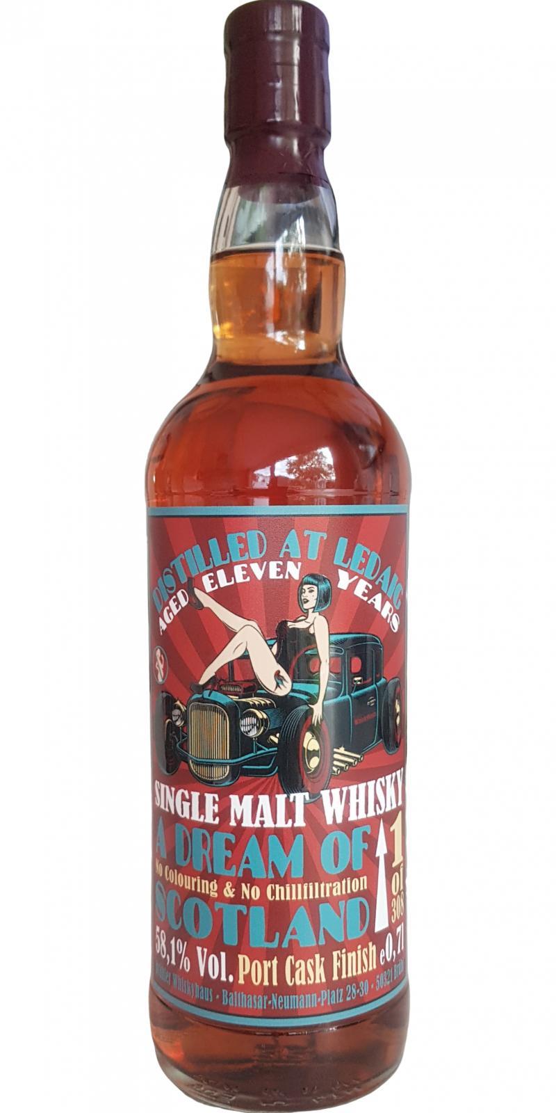 Ledaig 11-year-old BW  A Dream of Scotland