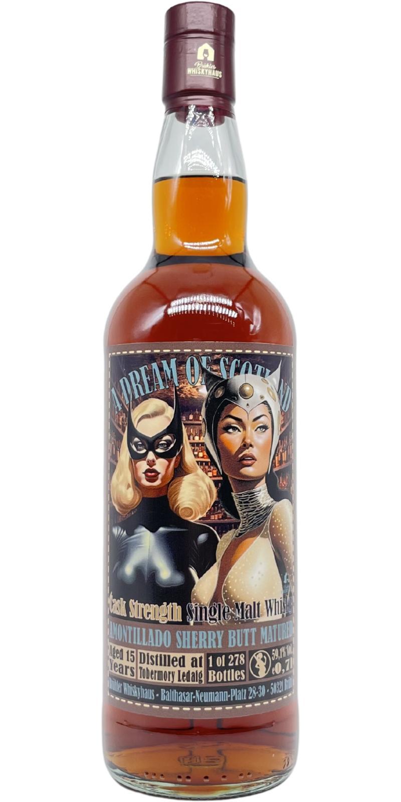 Ledaig 15-year-old BW  A Dream of Scotland