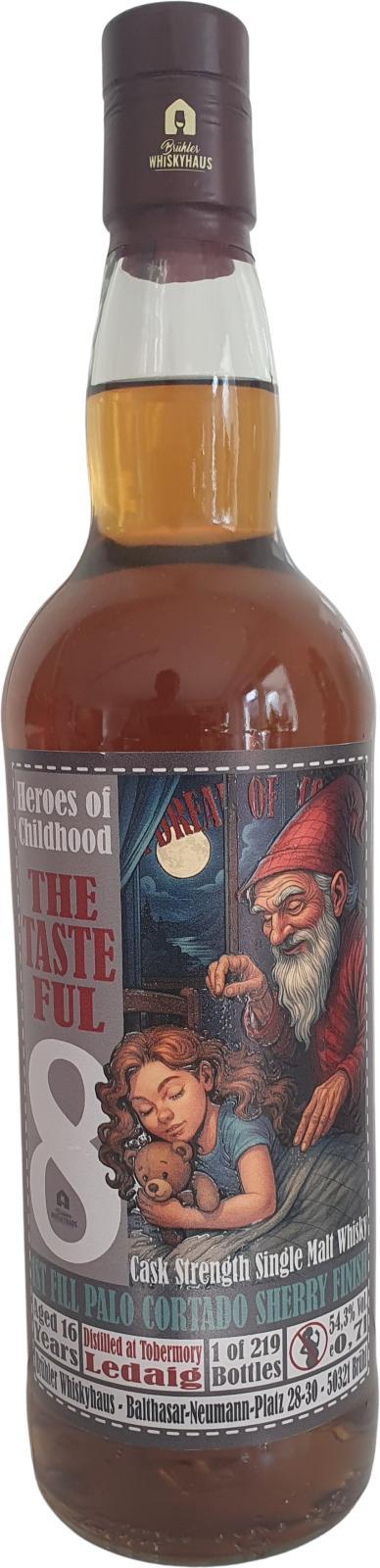 Ledaig 16-year-old BW  A Dream of Scotland - The Tasteful 8