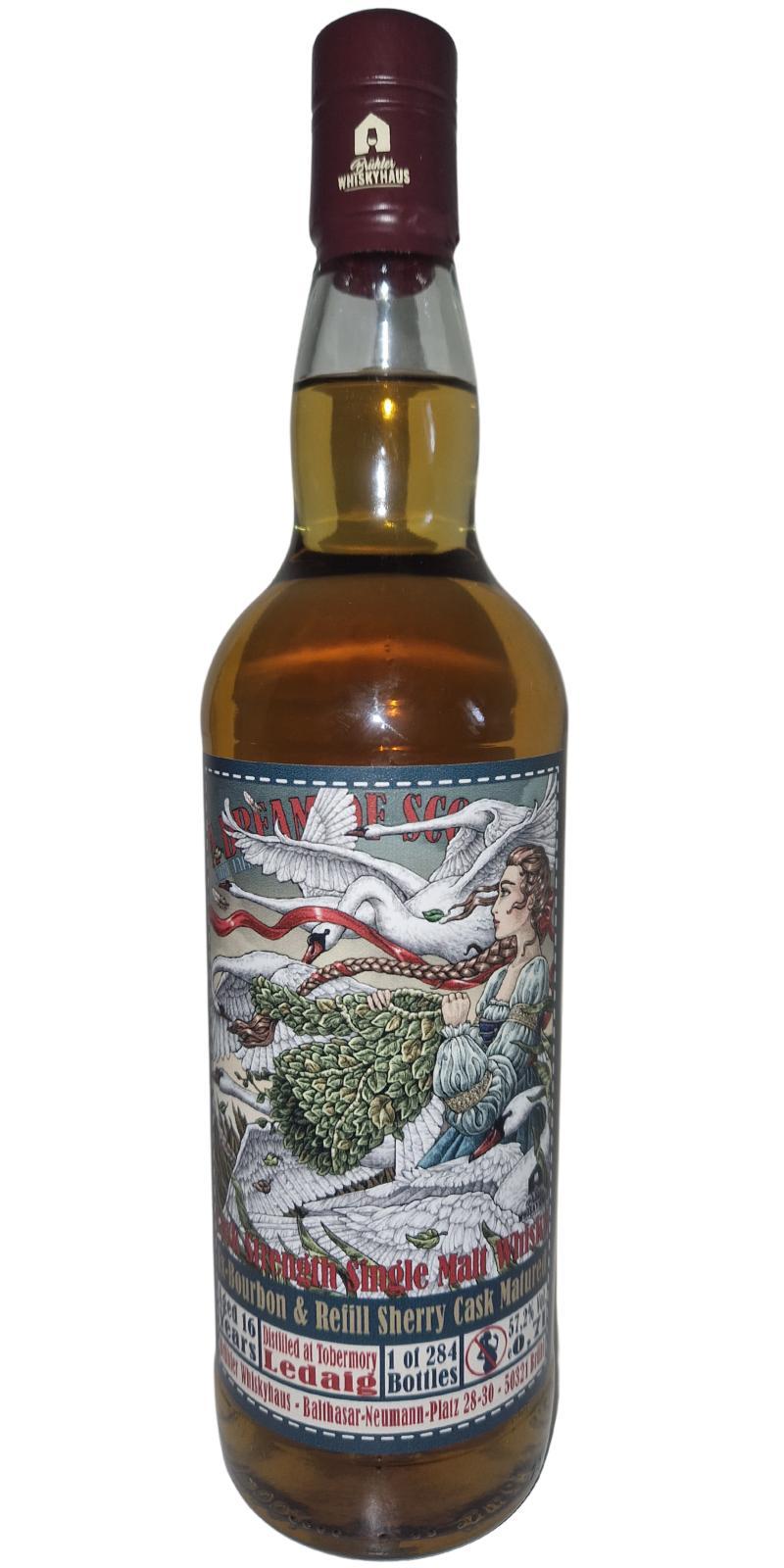 Ledaig 16-year-old BW  A Dream of Scotland - Fairytale Series