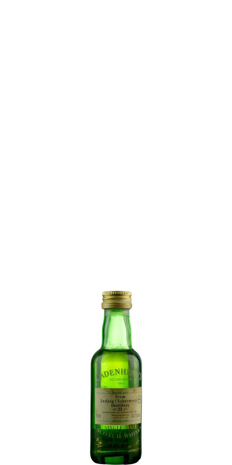 Ledaig 1973 CA  Authentic Collection - Miniature