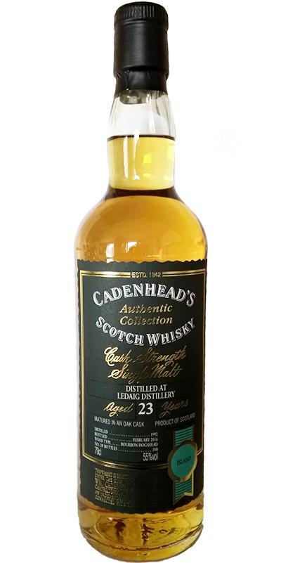 Ledaig 1992 CA  Authentic Collection