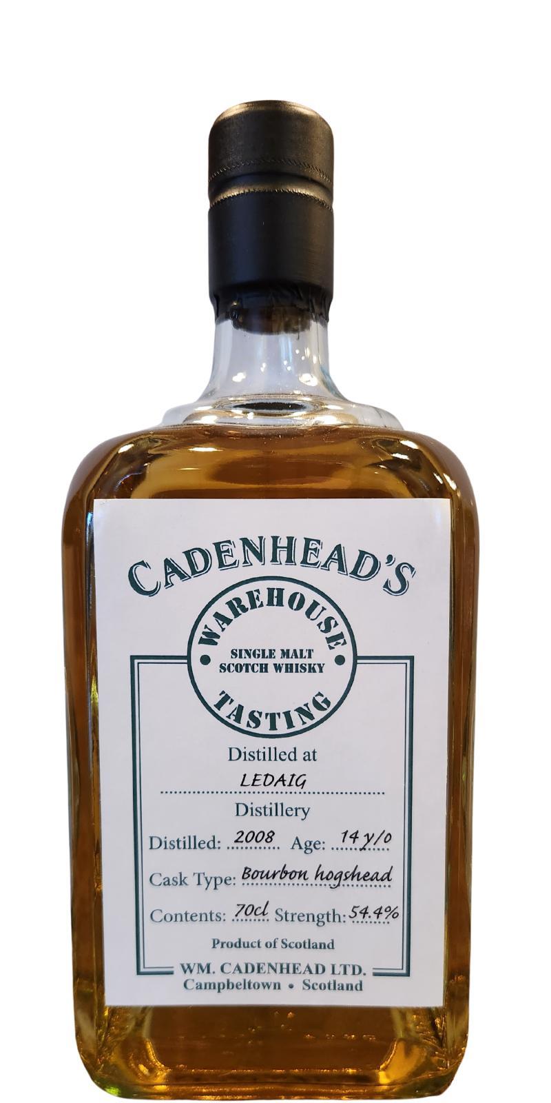 Ledaig 2008 CA  Warehouse Tasting