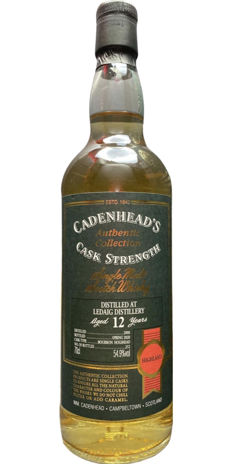 Ledaig 2008 CA  Authentic Collection