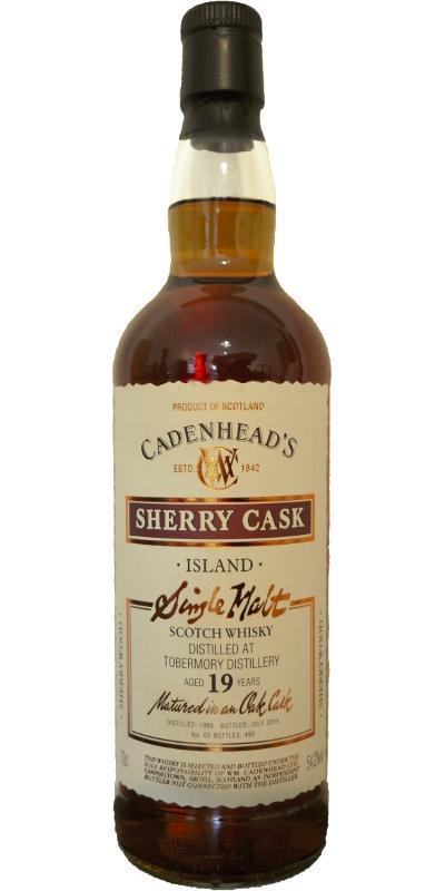 Tobermory 1995 CA  Wood Range - Sherry Cask