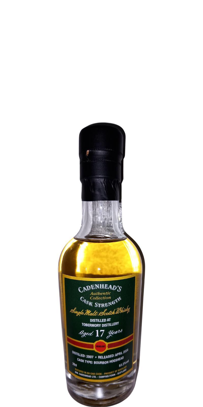 Tobermory 2007 CA  Authentic Collection